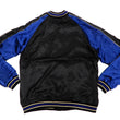 Load image into Gallery viewer, Japanesque Men's Japanese Souvenir Jacket Koi Fish Sukajan 3RSJ-047 Black/Navy-Blue