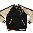 Load image into Gallery viewer, Japanesque Sukajan Men's Japanese Souvenir Jacket Cherry Blossom 3RSJ-301 Black/Beige