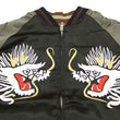 Load image into Gallery viewer, Japanesque Script Japanese Souvenir Jacket 3RSJ-503 White tiger Men's Sukajan Black/Brown