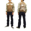 Load image into Gallery viewer, Japanesque Script Japanese Souvenir Jacket 3RSJ-503 White tiger Men's Sukajan Black/Brown