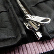 Load image into Gallery viewer, Japanesque Men's Japanese Souvenir Jacket Koi Fish and Fuujin Sukajan 3RSJ-504 Black