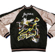 Load image into Gallery viewer, Japanesque Men's Japanese Souvenir Jacket Japan Map x Tiger Sukajan 3RSJ-552 Black/Purple