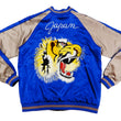 Load image into Gallery viewer, Japanesque Men's Japanese Souvenir Jacket Japan Map x Tiger Sukajan 3RSJ-552 Black/Purple
