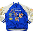 Load image into Gallery viewer, Japanesque Men's Japanese Souvenir Jacket Hawaii Reversible Sukajan 3RSJ-553 Black/Beige