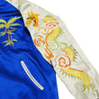 Load image into Gallery viewer, Japanesque Men's Japanese Souvenir Jacket Hawaii Reversible Sukajan 3RSJ-553 Black/Beige