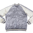 Load image into Gallery viewer, Japanesque Men's Japanese Souvenir Jacket Goldfish Embroidery Sukajan 3RSJ-701 Gray/Off