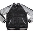 Load image into Gallery viewer, Japanesque Men's Japanese Souvenir Jacket Goldfish Embroidery Sukajan 3RSJ-702 Black/Gray