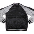 Load image into Gallery viewer, Japanesque Men's Japanese Souvenir Jacket Goldfish Embroidery Sukajan 3RSJ-702 Black/Gray