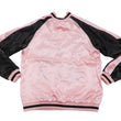 Load image into Gallery viewer, Japanesque Men's Japanese Souvenir Jacket Goldfish Embroidery Sukajan 3RSJ-702 Pink/Black