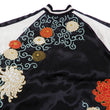 Load image into Gallery viewer, Japanesque Men's Japanese Souvenir Jacket Chrysanthemum Sukajan 3RSJ-703 Black/Off