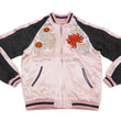 Load image into Gallery viewer, Japanesque Men's Japanese Souvenir Jacket Chrysanthemum Sukajan 3RSJ-703 Pink/Black