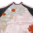 Load image into Gallery viewer, Japanesque Men's Japanese Souvenir Jacket Chrysanthemum Sukajan 3RSJ-703 Pink/Black