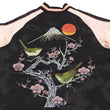 Load image into Gallery viewer, Japanesque Sukajan Men's Japanese Souvenir Jacket Japanese Bush Warbler 3RSJ-751 Black/Pink