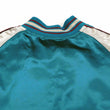 Load image into Gallery viewer, Japanesque Sukajan Jacket Men's Japanese Souvenir Jacket Japanese Crane 3RSJ-752 Blue-Green/Off