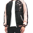 Load image into Gallery viewer, Japanesque Sukajan Jacket Men's Japanese Souvenir Jacket Weeping Cherry 3RSJ-753 Black/Pink