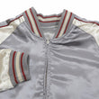 Load image into Gallery viewer, Japanesque Sukajan Jacket Men's Japanese Souvenir Jacket Weeping Cherry 3RSJ-753 Gray/Off