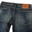 Load image into Gallery viewer, Eternal Faded Jeans Men's Low Rise Slim Fit Straight Leg Button Fly Japanese Denim 52291 Dark-Indigo