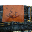 Load image into Gallery viewer, Eternal Faded Jeans Men's Low Rise Slim Fit Straight Leg Button Fly Japanese Denim 52291 Dark-Indigo