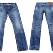 Load image into Gallery viewer, Eternal Faded Jeans Men's Low Rise Slim Fit Straight Leg Button Fly Japanese Denim 52291 Light-Indigo