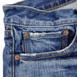 Load image into Gallery viewer, Eternal Faded Jeans Men's Low Rise Slim Fit Straight Leg Button Fly Japanese Denim 52291 Light-Indigo