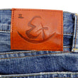 Load image into Gallery viewer, Eternal Faded Jeans Men's Low Rise Slim Fit Straight Leg Button Fly Japanese Denim 52291 Light-Indigo