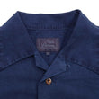 Load image into Gallery viewer, Studio D'artisan Indigo Short Sleeve Button-Up Shirt Men's Japanese Art Casual Shirt 5668