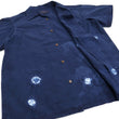 Load image into Gallery viewer, Studio D'artisan Indigo Short Sleeve Button-Up Shirt Men's Japanese Art Casual Shirt 5668