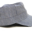 Load image into Gallery viewer, Studio D'artisan Hickory Work Cap Men's Adjustable Flat Top Railroad Engineer Hat 7222H