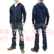 Load image into Gallery viewer, Studio D'artisan Plain Hoodie Men's Solid Zip-Up Hooded Sweatshirt 8087M Navy-Blue