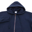 Load image into Gallery viewer, Studio D'artisan Plain Hoodie Men's Solid Zip-Up Hooded Sweatshirt 8087M Navy-Blue