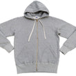 Load image into Gallery viewer, Studio D'artisan Plain Hoodie Men's Solid Zip-Up Hooded Sweatshirt 8087M Heather-Grey