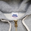 Load image into Gallery viewer, Studio D'artisan Plain Hoodie Men's Solid Zip-Up Hooded Sweatshirt 8087M Heather-Grey
