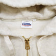 Load image into Gallery viewer, Studio D'artisan Plain Hoodie Men's Solid Zip-Up Hooded Sweatshirt 8087M Oatmeal