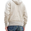 Load image into Gallery viewer, Studio D'artisan Plain Hoodie Men's Solid Zip-Up Hooded Sweatshirt 8087M Oatmeal
