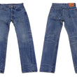 Load image into Gallery viewer, Eternal Faded Jeans Men's Slim Fit Straight Leg Button Fly Japanese Selvedge Denim 811 Mid-Tone