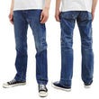 Load image into Gallery viewer, Eternal Faded Jeans Men's Slim Fit Straight Leg Button Fly Japanese Selvedge Denim 811 Mid-Tone