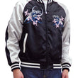 Load image into Gallery viewer, Naruto Jacket Men's Naruto Shippuden Japanese Souvenir Jacket Sukajan 9001821 Black
