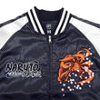 Load image into Gallery viewer, Naruto Sukajan Jacket Men's Naruto Shippuden Japanese Souvenir Jacket 9001822 Black/Off