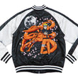 Load image into Gallery viewer, Naruto Sukajan Jacket Men's Naruto Shippuden Japanese Souvenir Jacket 9001822 Black/Off