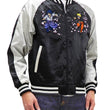 Load image into Gallery viewer, Naruto Jacket Men's Japanese Souvenir Jacket Naruto Shippuden Sukajan 9001823 Black/Off