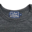 Load image into Gallery viewer, Studio D'artisan Plain T-shirt Men's Short Sleeve Suvin Gold Tsuri-ami Loopwheeled Pocket Tee 9916 Heather-Black