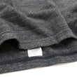 Load image into Gallery viewer, Studio D'artisan Plain T-shirt Men's Short Sleeve Suvin Gold Tsuri-ami Loopwheeled Pocket Tee 9916 Heather-Black