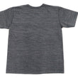 Load image into Gallery viewer, Studio D'artisan Plain T-shirt Men's Short Sleeve Suvin Gold Tsuri-ami Loopwheeled Pocket Tee 9916 Heather-Black