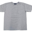 Load image into Gallery viewer, Studio D'artisan Plain T-shirt Men's Short Sleeve Suvin Gold Tsuri-ami Loopwheeled Pocket Tee 9916 Heather-Gray