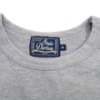 Load image into Gallery viewer, Studio D'artisan Plain T-shirt Men's Short Sleeve Suvin Gold Tsuri-ami Loopwheeled Pocket Tee 9916 Heather-Gray