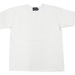 Load image into Gallery viewer, Studio D'artisan Plain T-shirt Men's Short Sleeve Suvin Gold Tsuri-ami Loopwheeled Pocket Tee 9916 White
