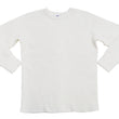 Load image into Gallery viewer, Studio D'Artisan Men's Heavyweight Waffle Knit Thermal Long Sleeve T-Shirt - 100% Cotton, Crew Neck, Ribbed Cuffs, Raw-edge hem, Made in Japan (SDA 9936) White