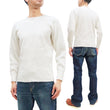 Load image into Gallery viewer, Studio D'Artisan Men's Heavyweight Waffle Knit Thermal Long Sleeve T-Shirt - 100% Cotton, Crew Neck, Ribbed Cuffs, Raw-edge hem, Made in Japan (SDA 9936) White