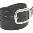 Load image into Gallery viewer, Studio D'artisan Leather Belt Men's Ccasual 38mm Wide/5mm Bend Leather with Thick Oval Buckle B-81 Black
