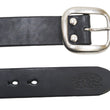 Load image into Gallery viewer, Studio D'artisan Leather Belt Men's Ccasual 38mm Wide/5mm Bend Leather with Thick Oval Buckle B-81 Black